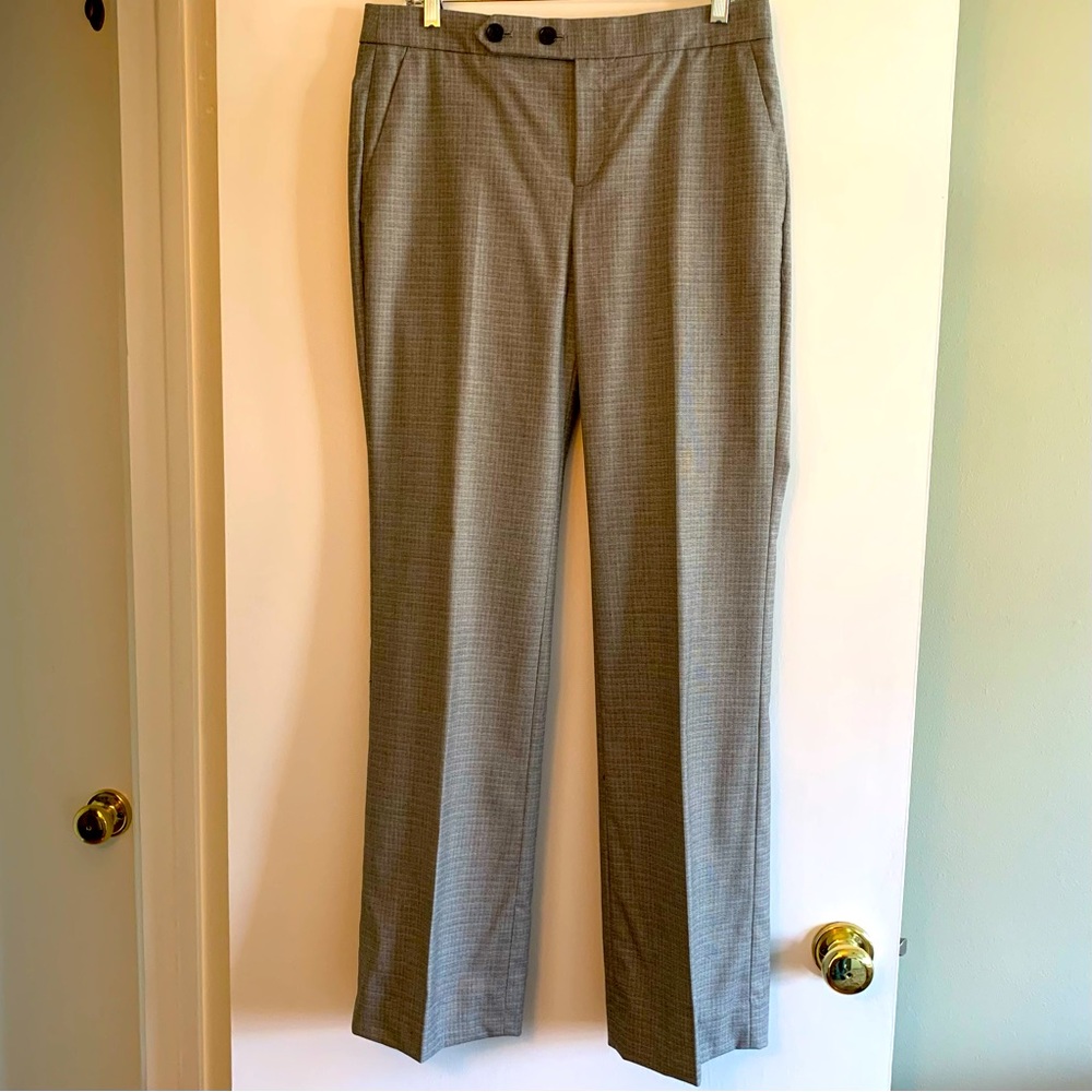 BANANA REPUBLIC - Logan fit Trousers - SIZE 8 - Classic black & white check